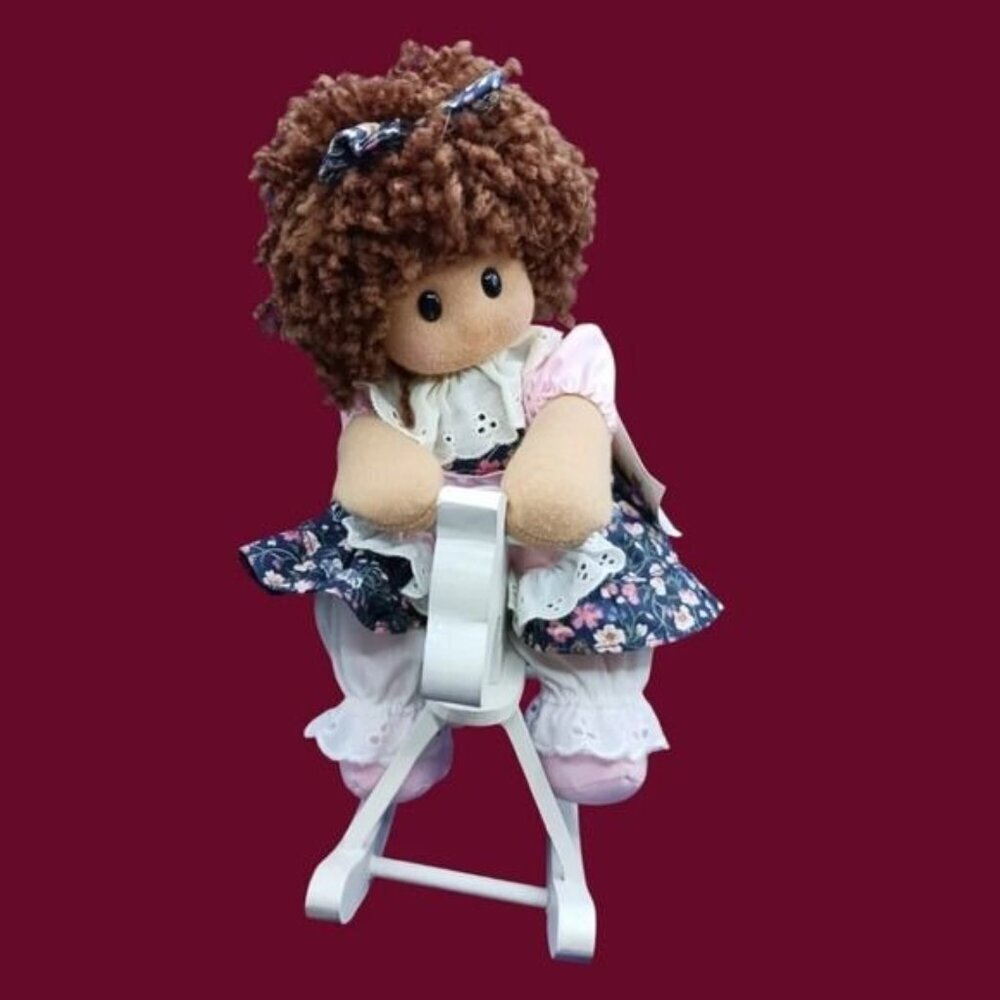 Berkely design vtg rocking horse musical doll - Picture 7 of 10